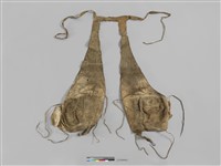 藏品(男子獸皮後敞褲)的圖片